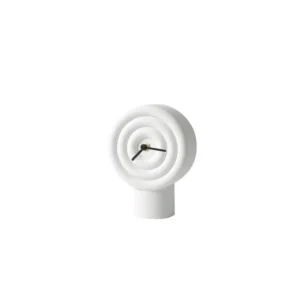 CIRCLE CLOCK WHITE