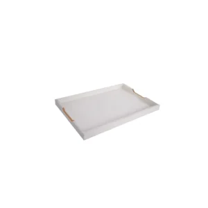 WHITE SIMPLE TRAY
